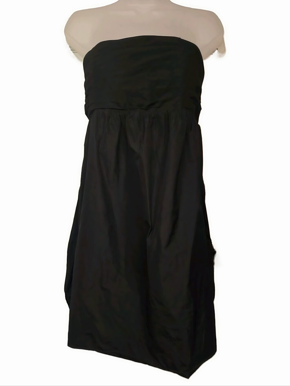 Strapless Black Cocktail/Wedding Dress 8